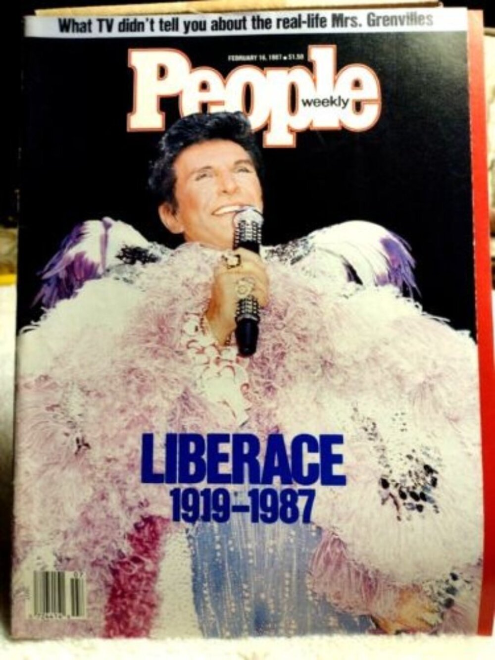 People Magazine - Liberace 1919-1987 Memorial Issue - Feb 1987